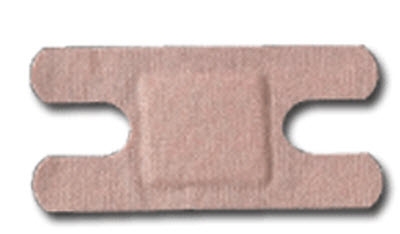 Bandages Adhesive Strip American® White Cross 1 X 3 Inch Soft Flex Fabric Knuckle Tan Sterile Coverlet Type #0231 Latex-Free (100/BX 12BX CS) by Dukal Corporation  ID SV13D